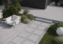 Płyta tarasowa gresowa CRUSIL EVOLUTION GREY 60x60x2 cm GRES na taras