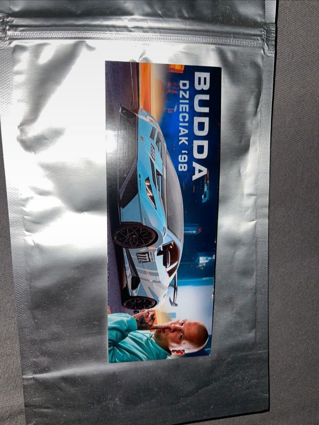 Plakat Budda "Dzieciak 98" przedpremierowy z biletem.