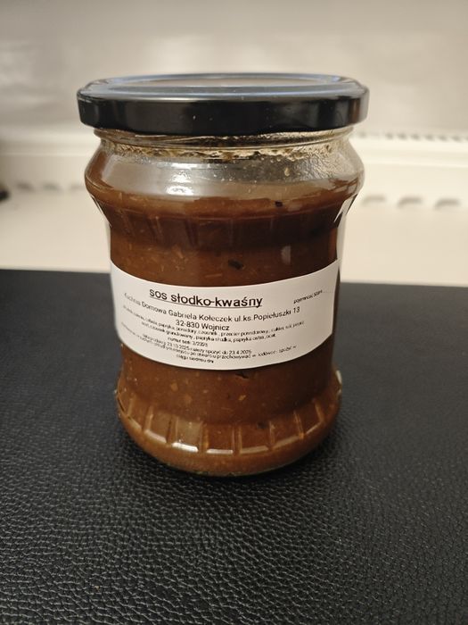 Sos słodko kwaśny domowej roboty 500 ml