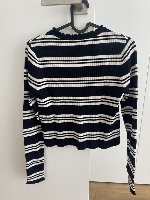Camisola malha riscas Zara