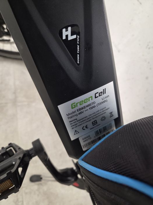 Rower elektryczny Kross Hexagon v6 hydraulika, 720Wh 15Ah 48V, 1100km