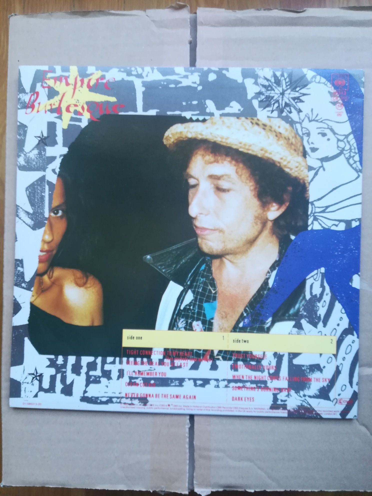 LP vinil - Bob Dylan - Empire Burlesque