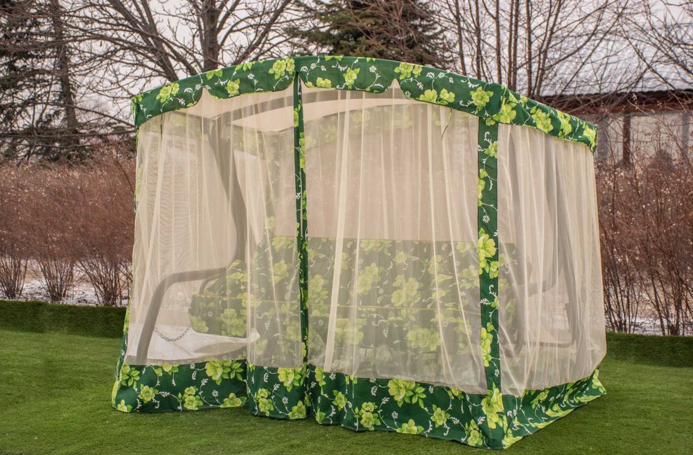 Садова Качеля - Патіо. Металеві Гойдалки Розкладні від виробника