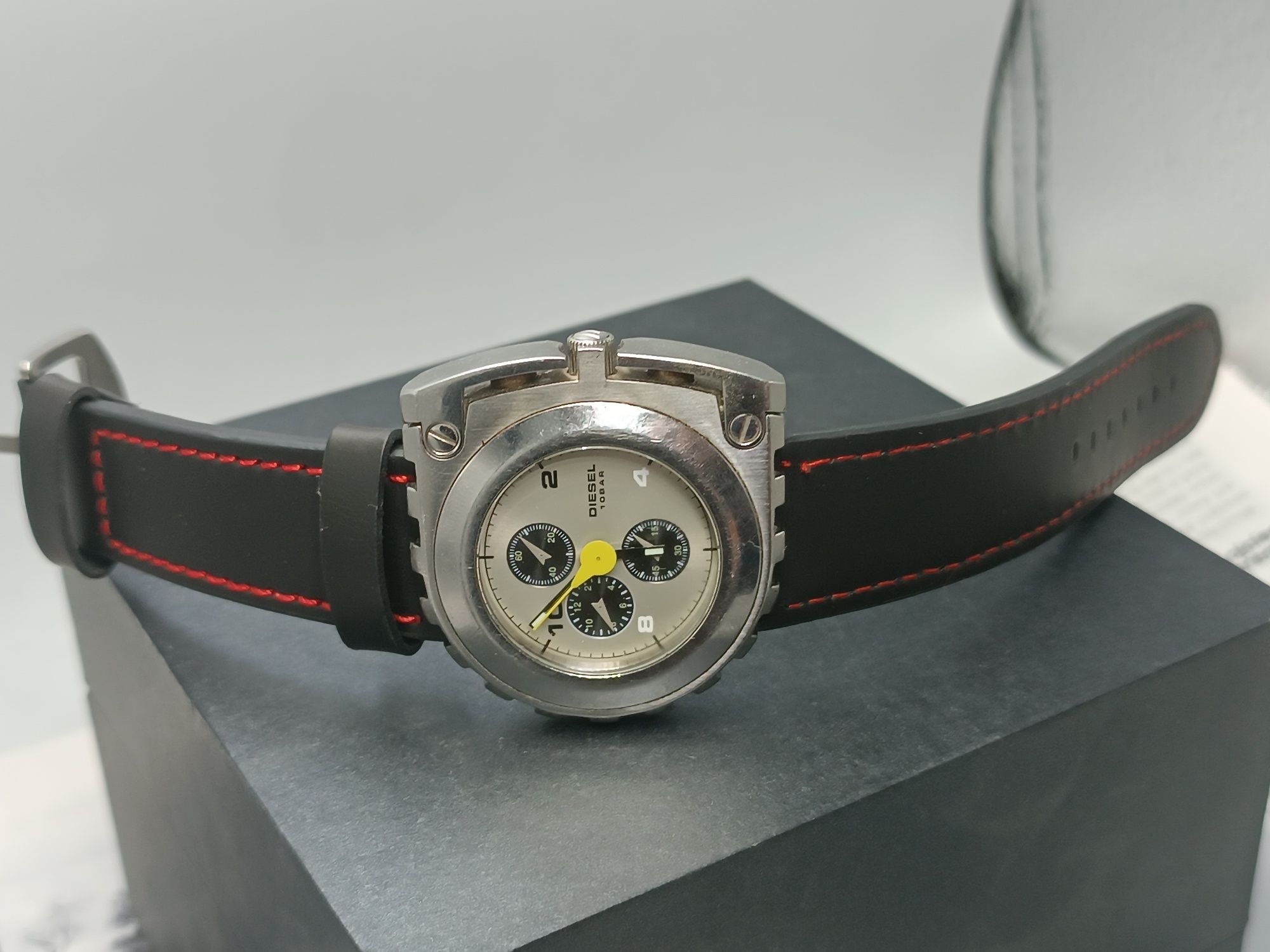 Zegarek diesel  chronograf 10 bar qartz vintage