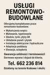 Usługi Remontowo-Wykończeniowe – Solidnie i Terminowo!