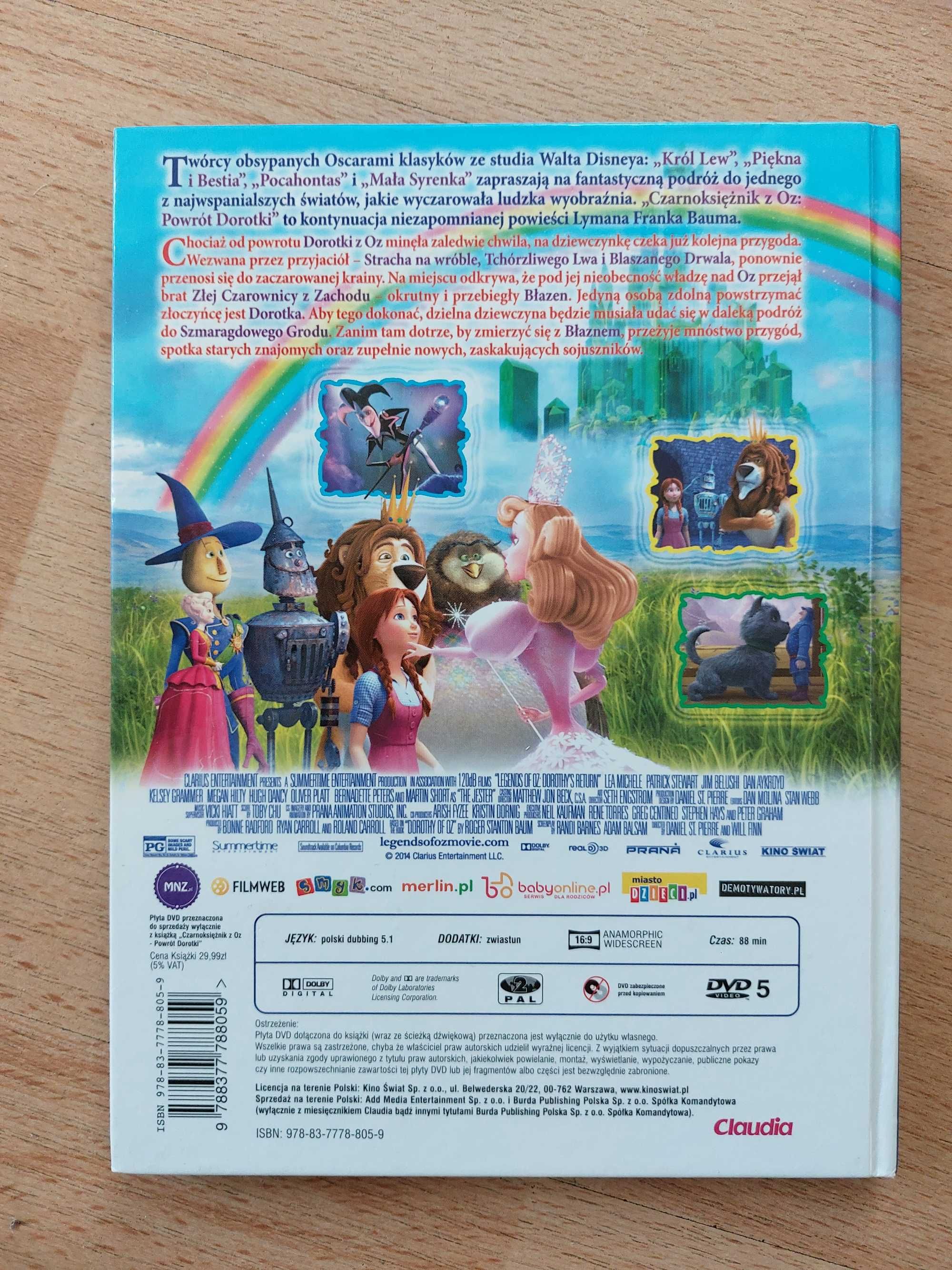 Film bajka DVD Czarnoksiężnik z Oz