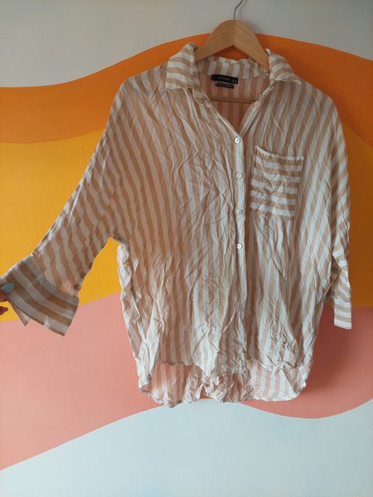 Koszula w paski oversize
