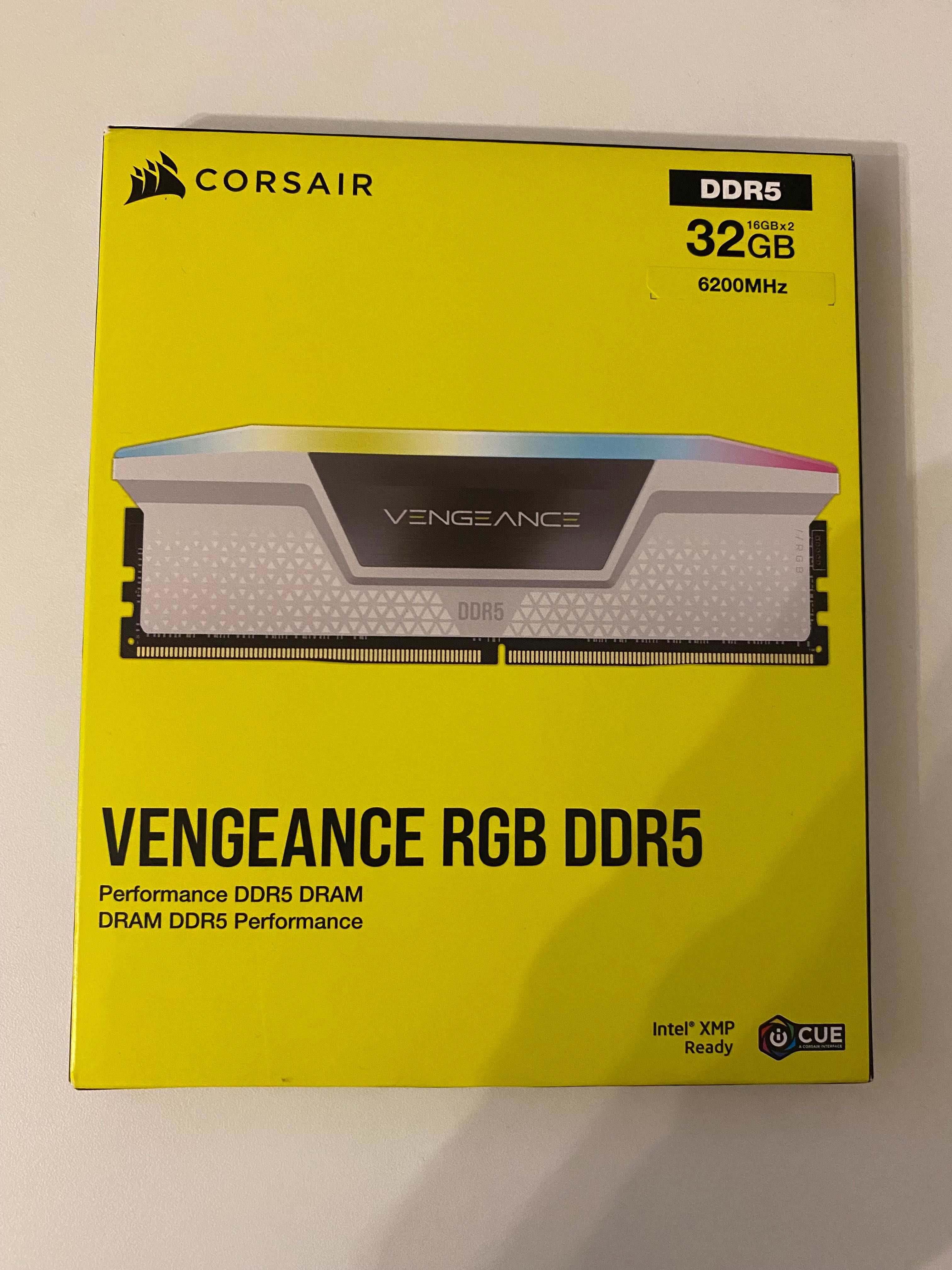 Corsair Vengeance RGB DDR5 32GB 6200MHz