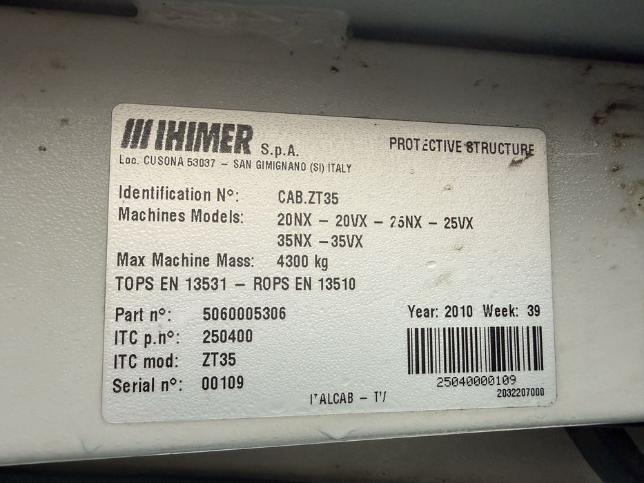 Міні екскаватор IHI 35VX-2,2010 р.в