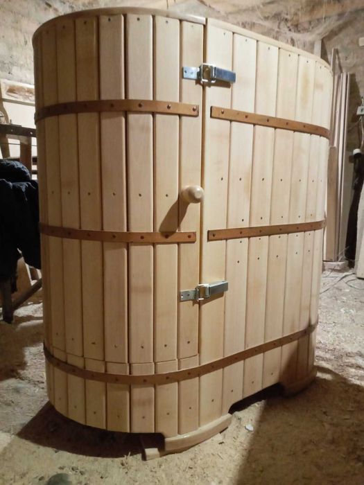 Фітобочка мини баня фитобочка + інфрачервона сауна