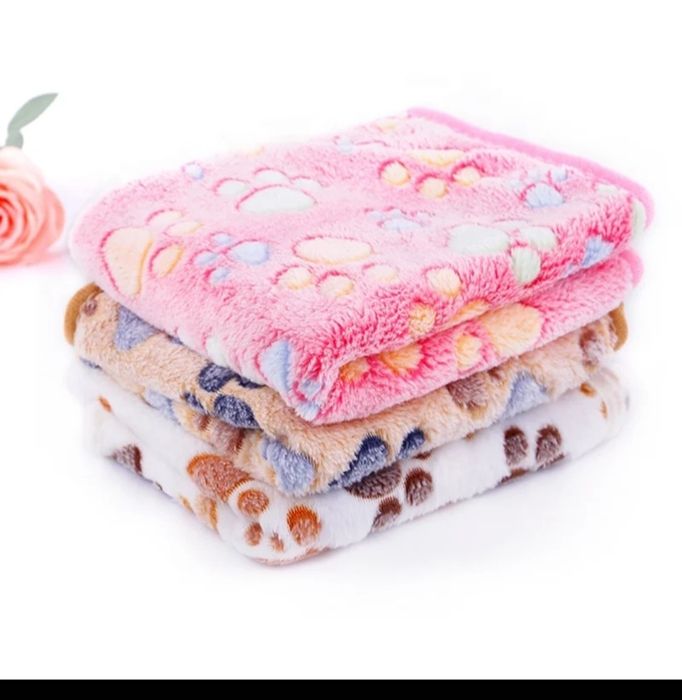 флісові ковдри для тварин .В подарунок нашийник!)