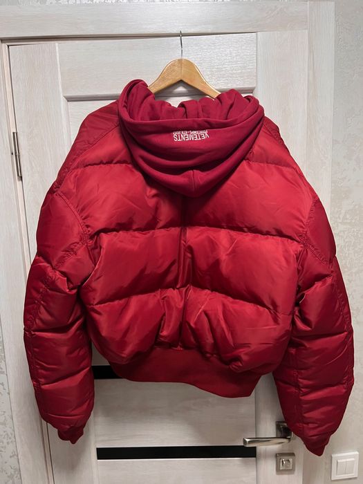 Vetements Alpha Industries ma-1 legit original 100% Red бомбер куртка