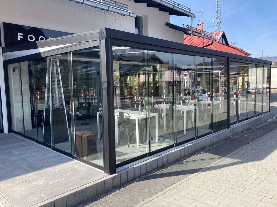 Pergola Ogrodowa Tarasowa Wiata ALTANA Aluminiowa Zadaszenie Tarasu