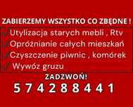 Opróżnianie Mieszkań Piwnic Wywóz Mebli Wywóz Gruzu Kompleksowo Łódź