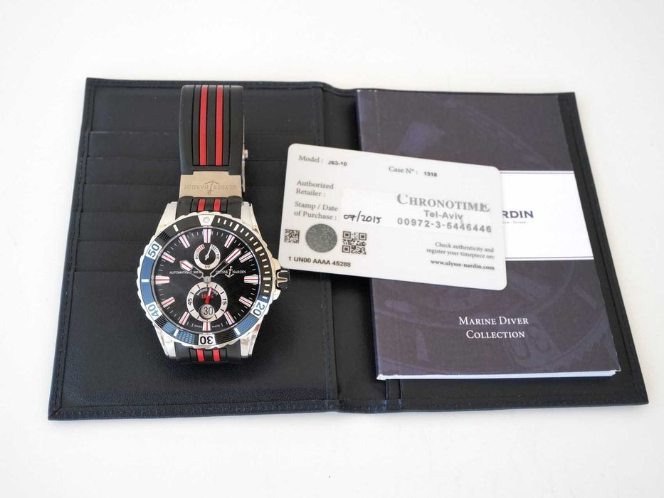 Ulysse Nardin Diver Chronometer Marine Diver 44mm Black Dial