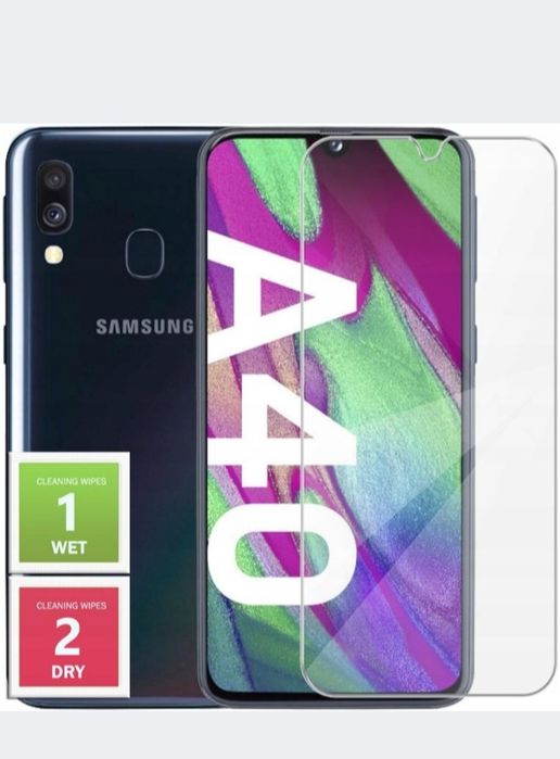 Zestaw 3 szkieł 9h do Samsung A40