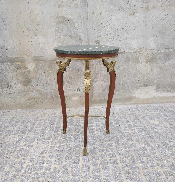 Mesa guéridon Império em mogno séc. XIX/XX