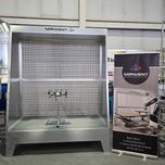 Ściana lakiernicza  MIRWENT MKS 2000 x 2000 pole robocze H-2670