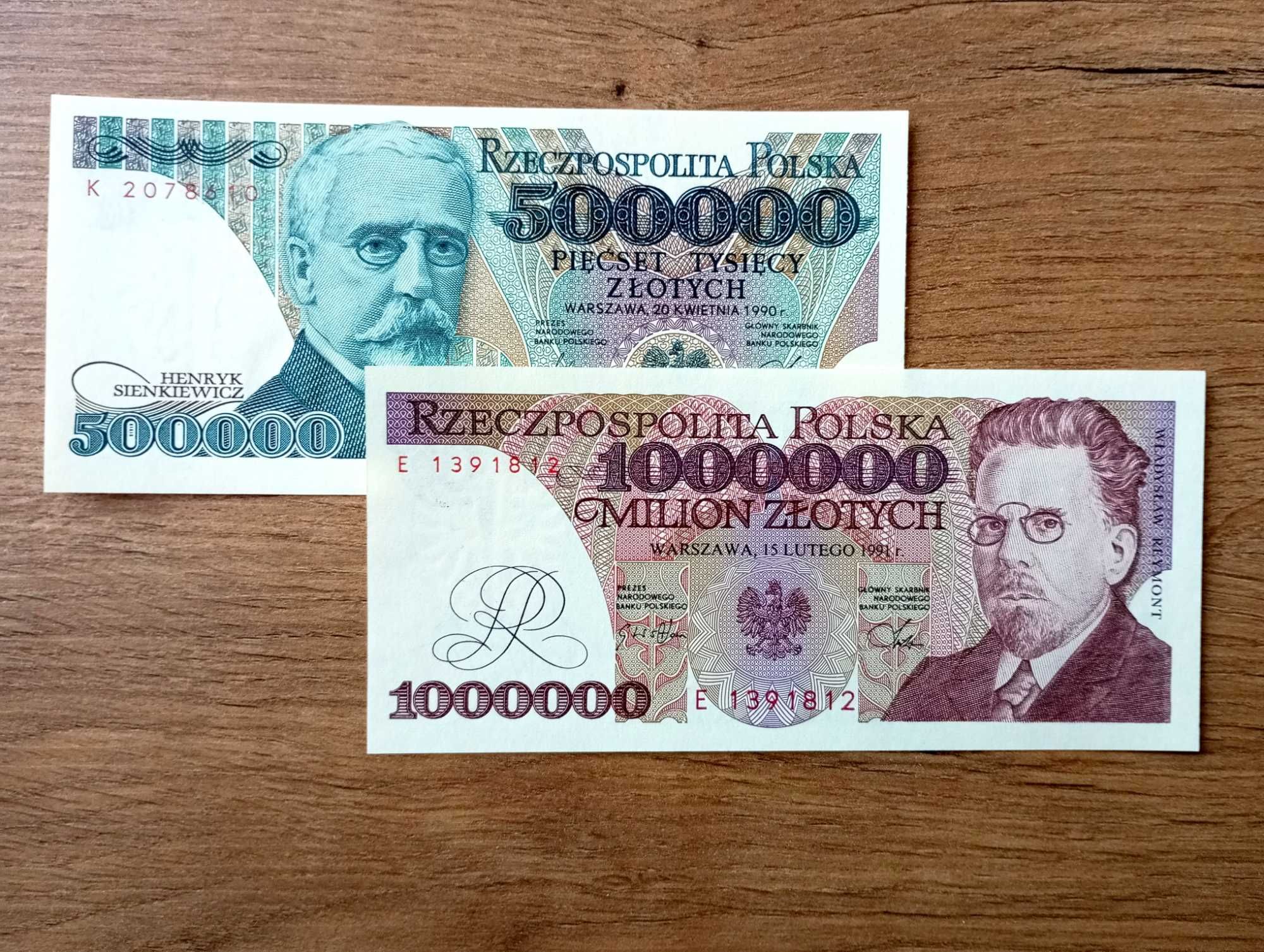 500.000 zł i 1.000.000 zł   st.1 UNC