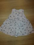 Letnia Sukienka dla dziewczynki H&M r. 68