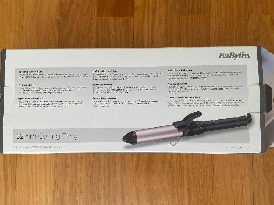 Babyliss 32mm curling tong