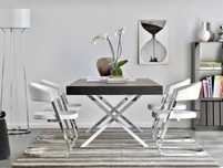 CALLIGARIS NOWE krzesła CS/1264-LH BAY Leather white kpl. 6 sztuk