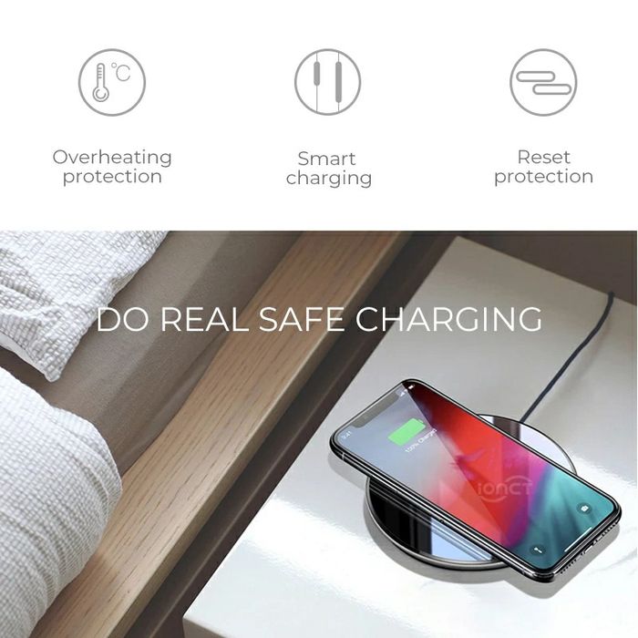 Безпровідна зарядка / беспроводное зарядное устройство / зарядка