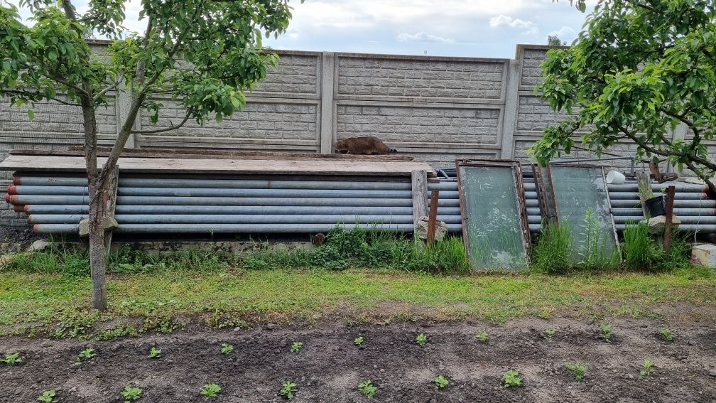 Rura fi75  3"cale ocynk długość 7m gruba ścianka 4,2mm, super na lata