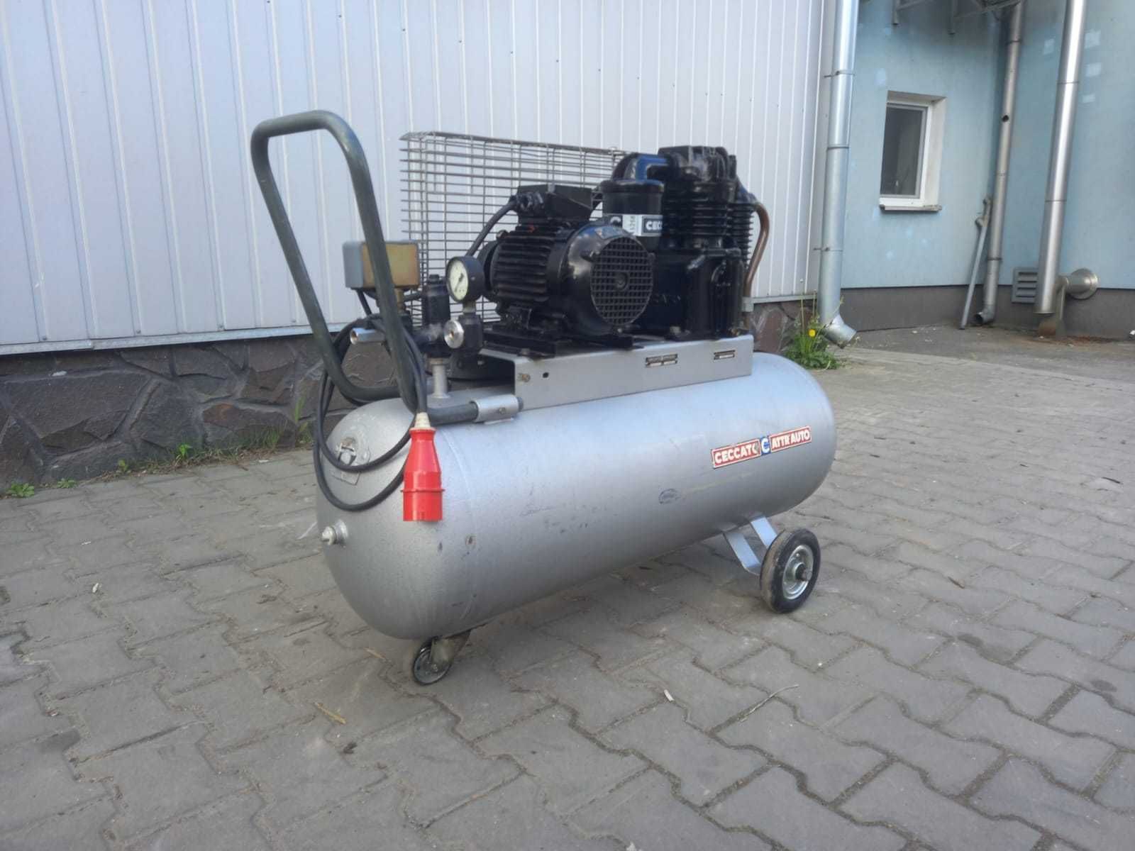 Kompresor tłokowy z butlą 100l 10 bar 1,5kw 270 lm