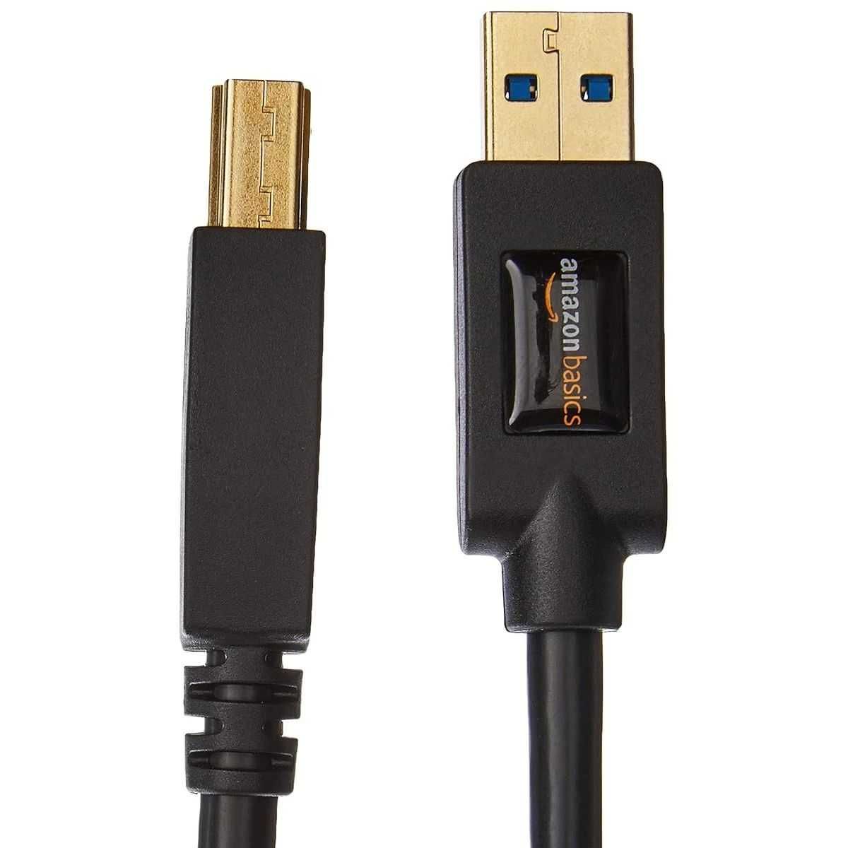 Kabel USB 3.0 A/USB 3.0 B, 0.9m czarny AmazonBasics