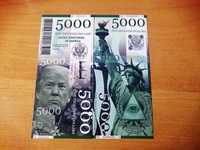 Donald Trump banknoty kolekcjonerskie.