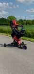Wózek wheelie urządzenie stelaż do nauki jazdy na jednym kole WYNAJEM