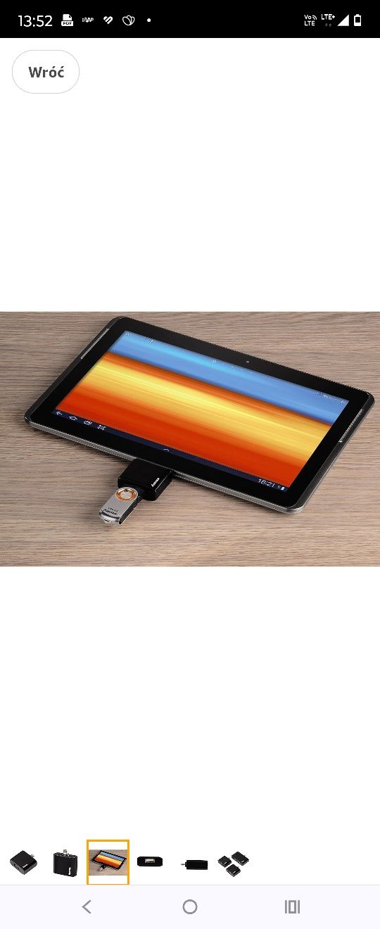Hama Adapter USB Host do tabletu PC ze złączem microUSB, czarny