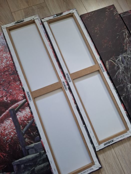 Obraz drukowany na płótnie japoński ogród