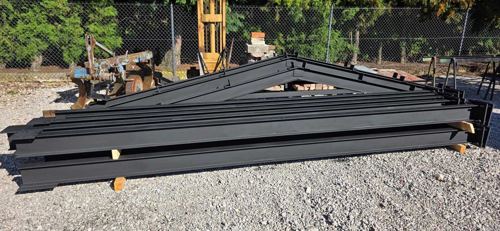 Konstrukcja hali magazynowej / warsztatowej 6×16 m – stalowa, solidna