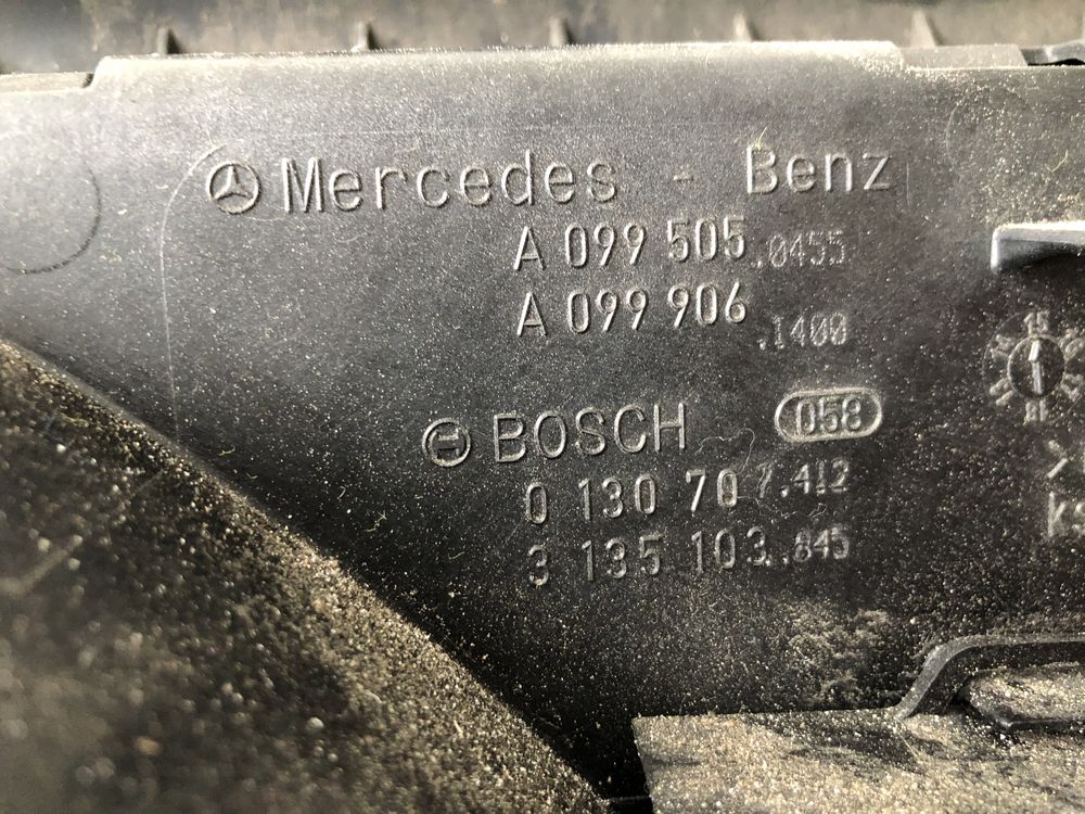 Кассета касета комплект радіаторів Mercedes GLC W253