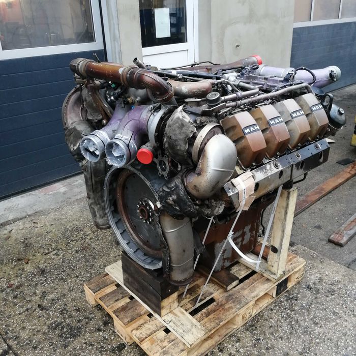 Remont silnika MAN D2868 V8 Liebherr D9508 V8 R974, Grove, Tadano