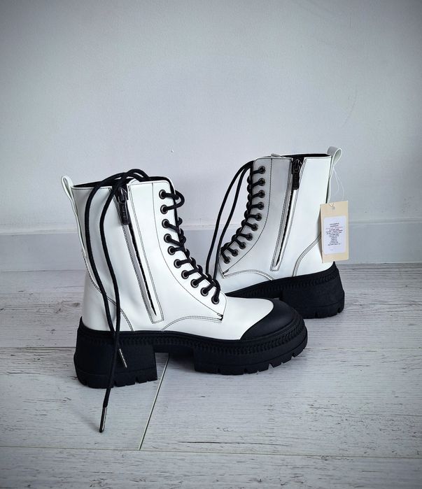 Botki Nine West białe 36/37