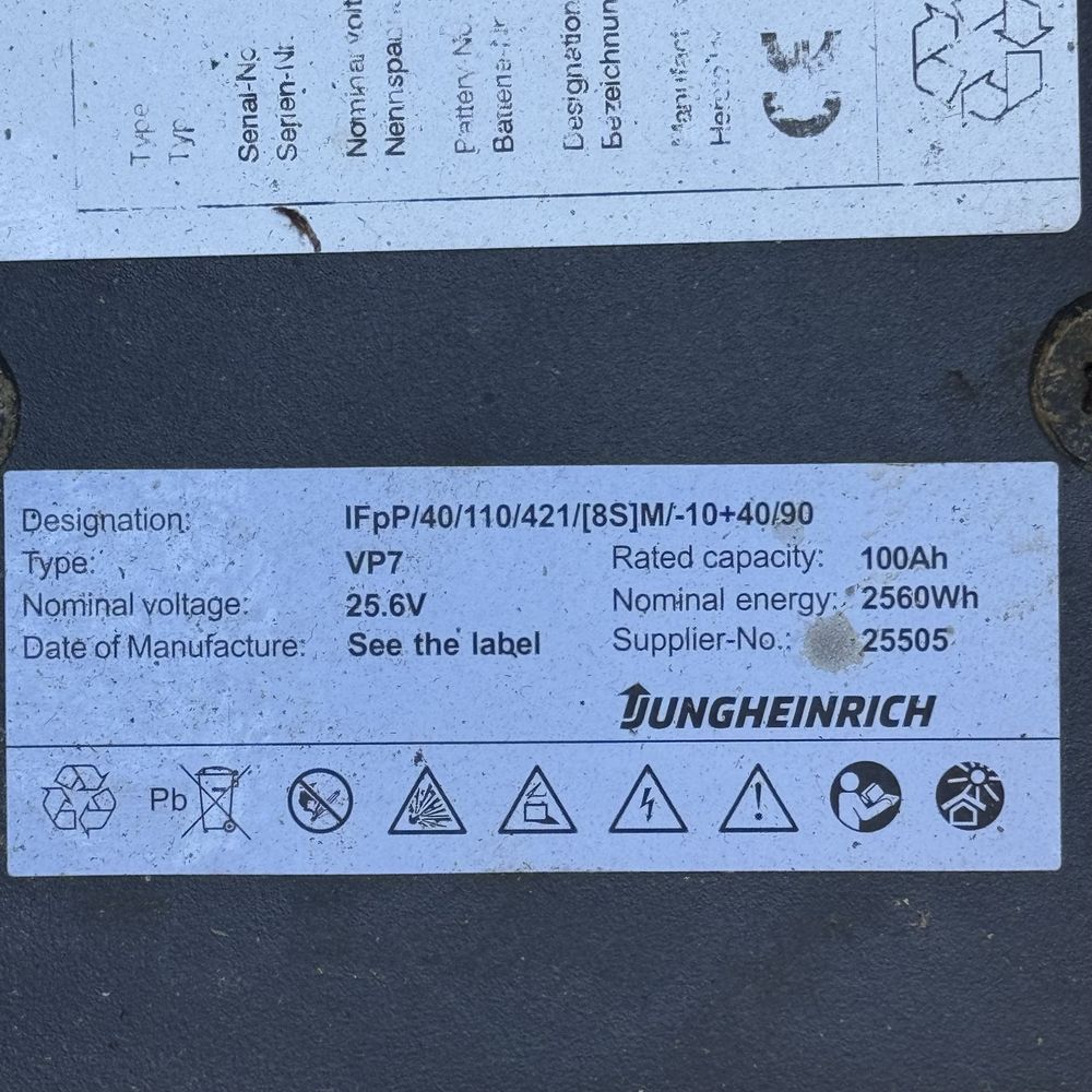 Електричний штабелер Jungheinrich EJC 112 360ZT 2019