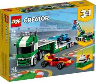 LEGO Creator 3в1 Перевізник гоночних автомобілів 31113