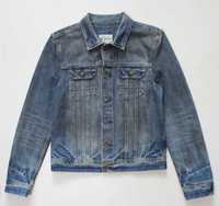 Оригінальна джинсова куртка з dirty washed ефектом від Allsaints