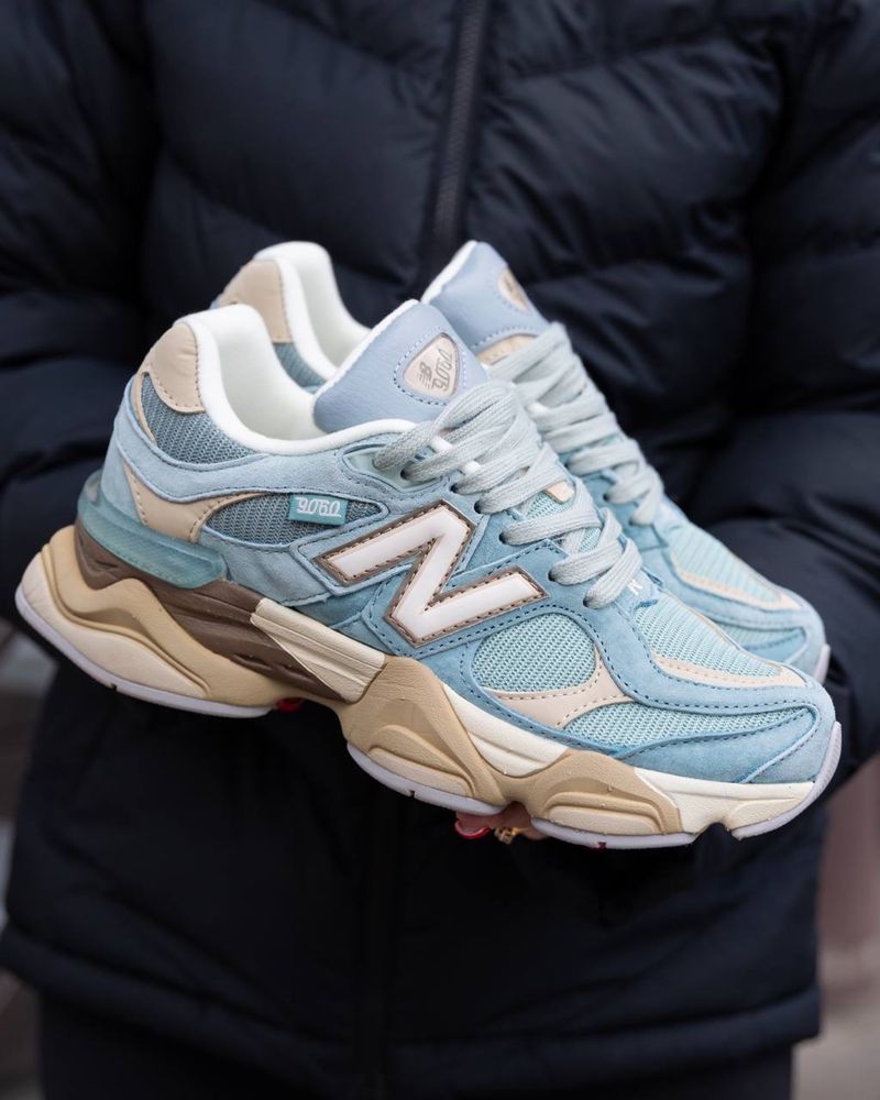 Нереальні жіночі кросівки New Balance 9060 Blue Haze