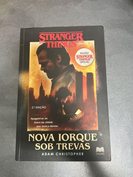 livro stranger things- nova iorque sob trevas