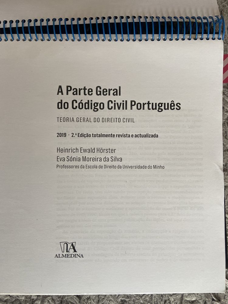 Parte Geral do Código Civil PT