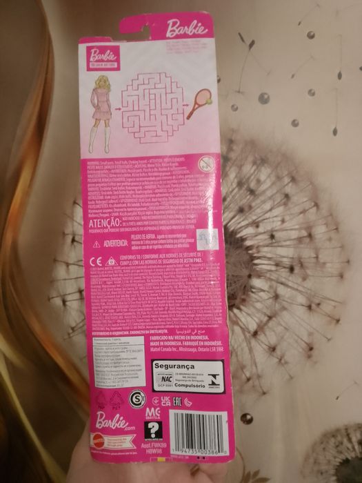 Nowa lalka Barbie Tenisistka You can be anything 3+ MATTEL