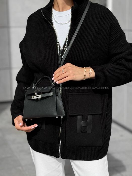 Кофта кардиган Hermes zip
