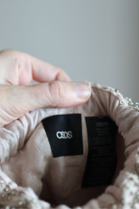 Сумка мішок asos весільна вечірня