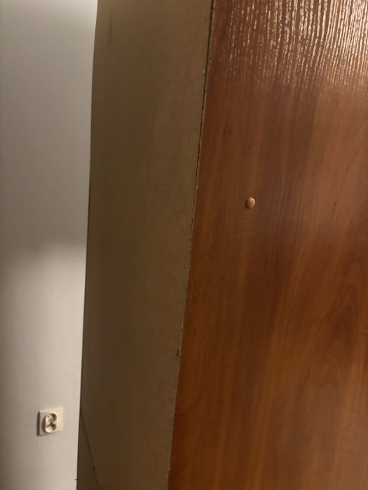 Witryna klasyczna – fornirowana, szkło matowe