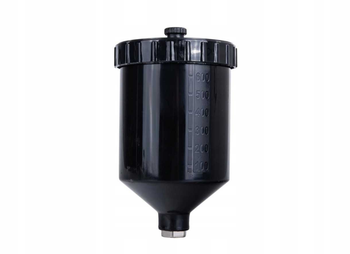 Pistolet do Malowania BLACK HVLP 4 Dysze 1.3 1.4 1.7 2.0mm Lakierniczy