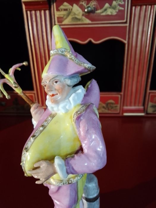 porcelana arlequim antiga